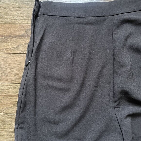 Lulus Career Pants‎ Women's Medium Black High Waist Classic Pockets Side Zipper - Picture 9 of 11